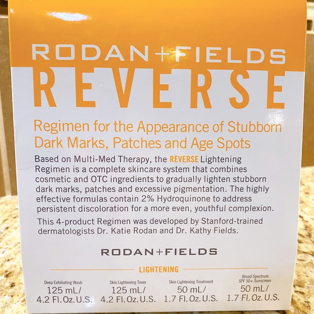 Rodan and Fields Reverse Lightening DISCONTINUED